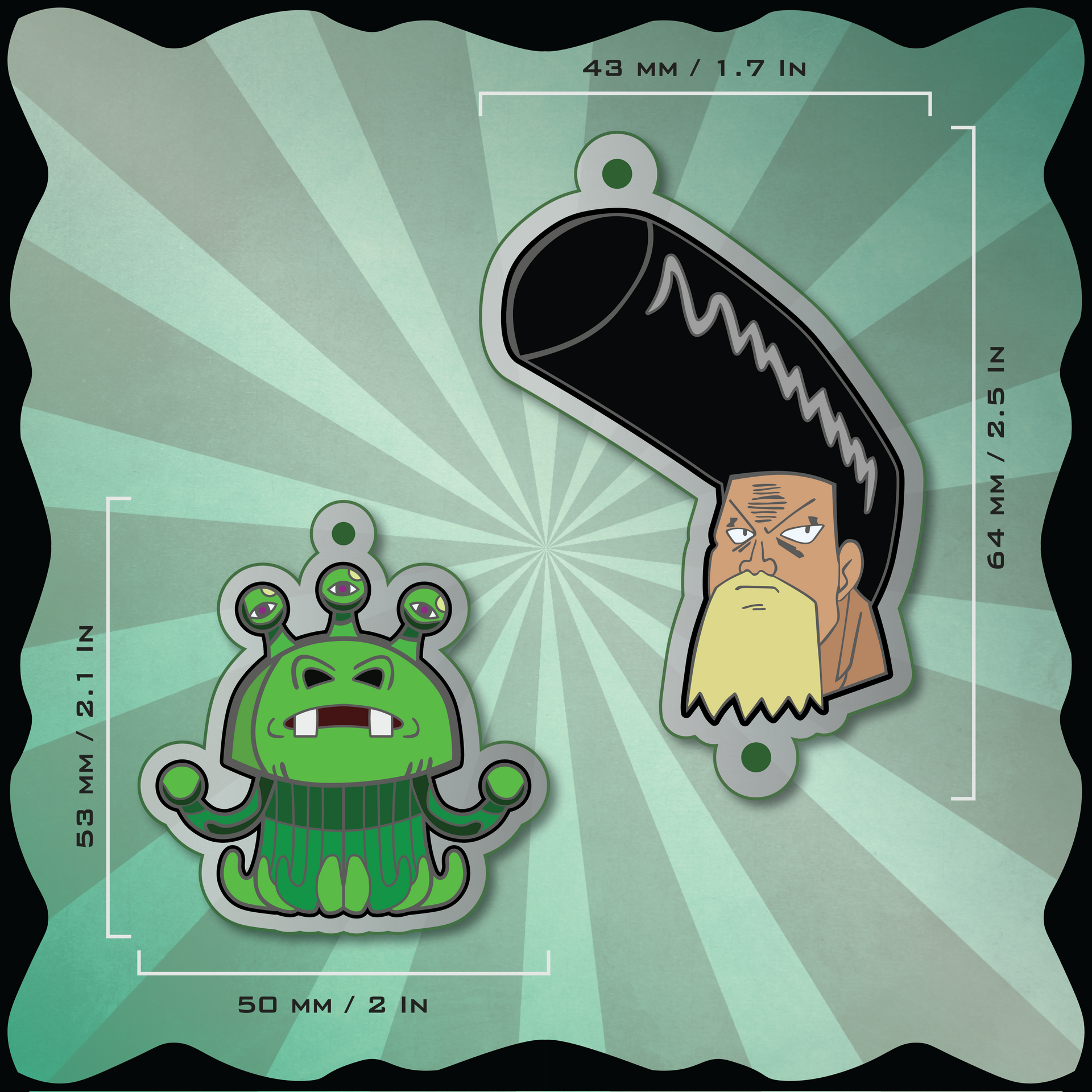 GNKN Stack Charm Set