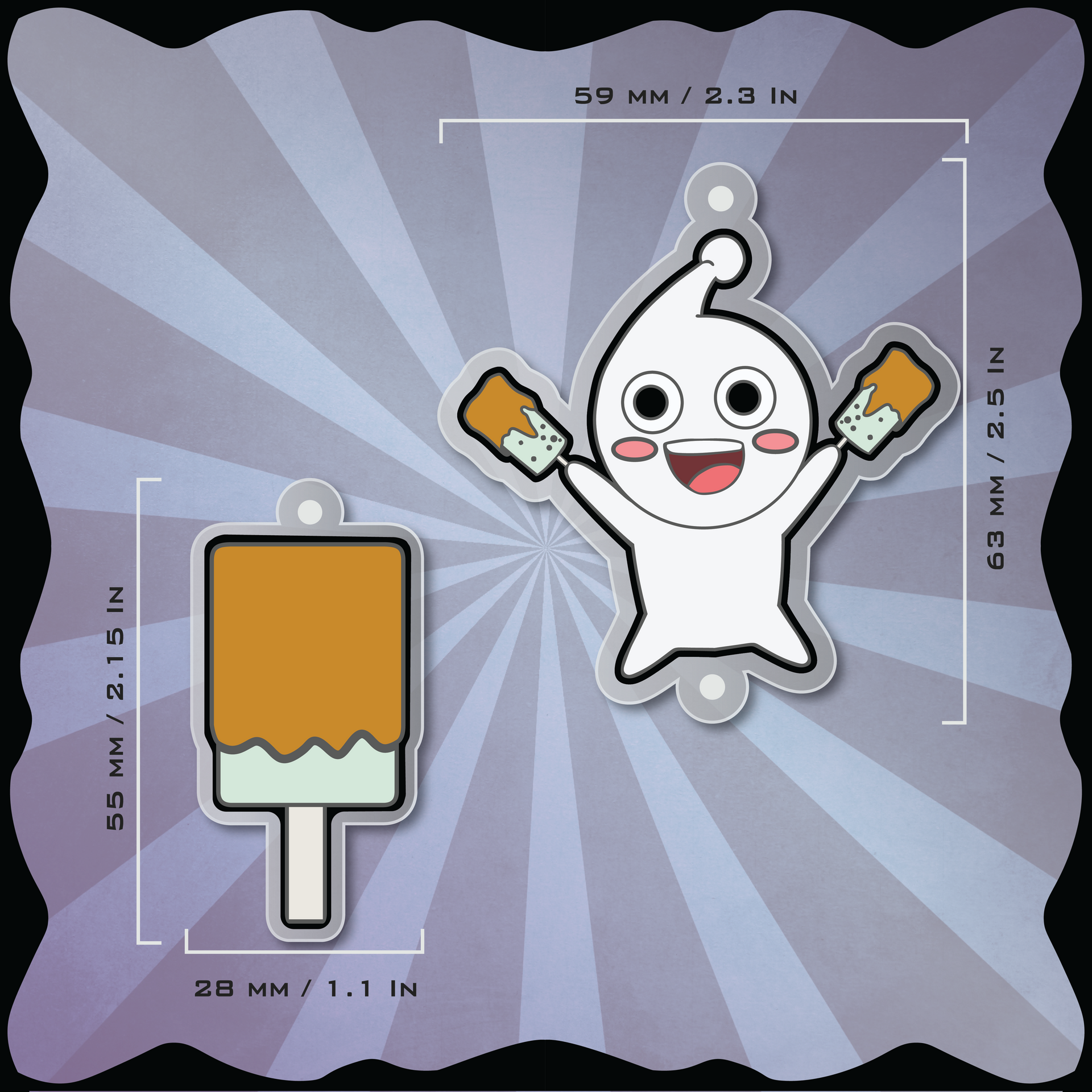 DGKM Stack Charm Set