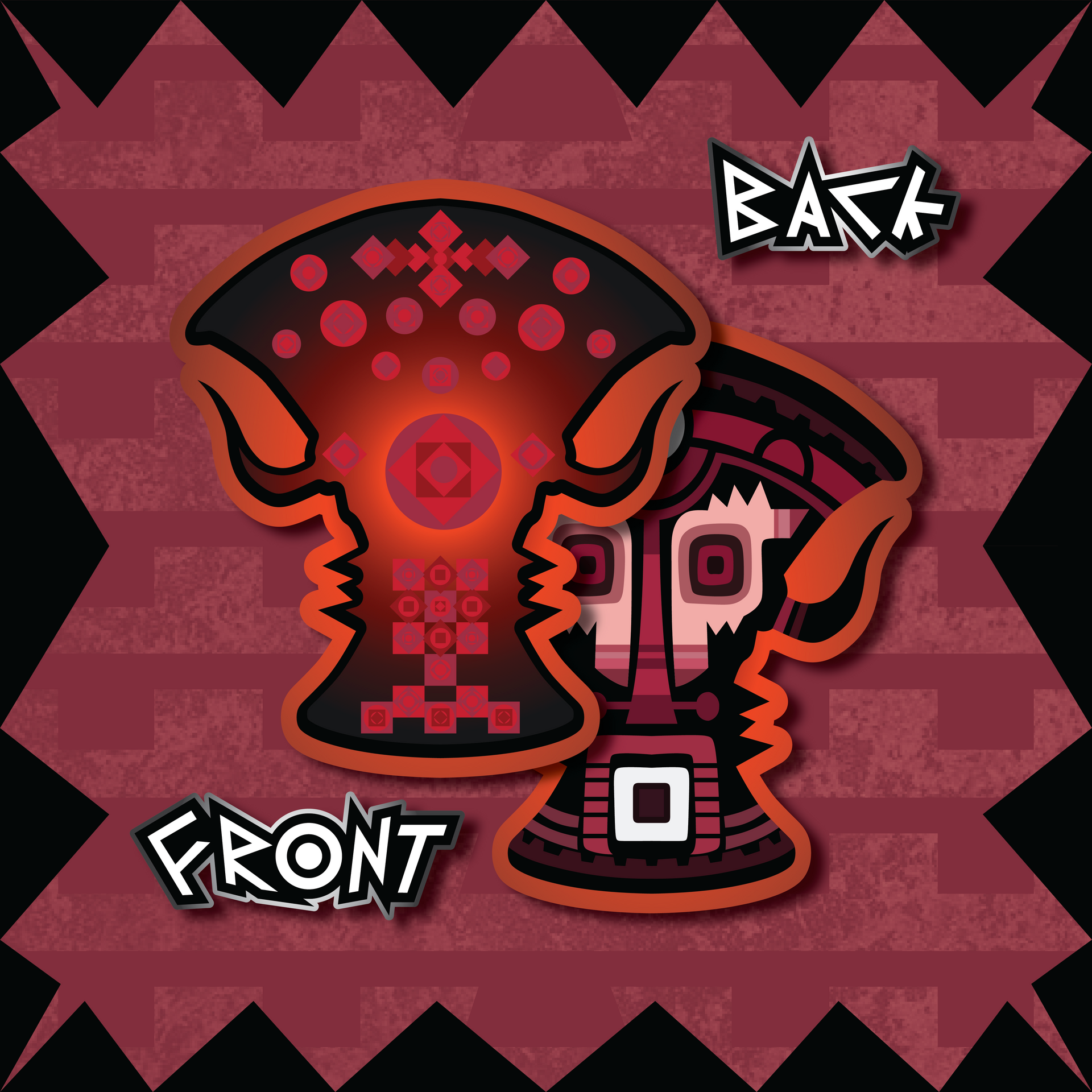 Sacred Enemy Drum Charm