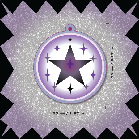 Black Star Blessing Charm