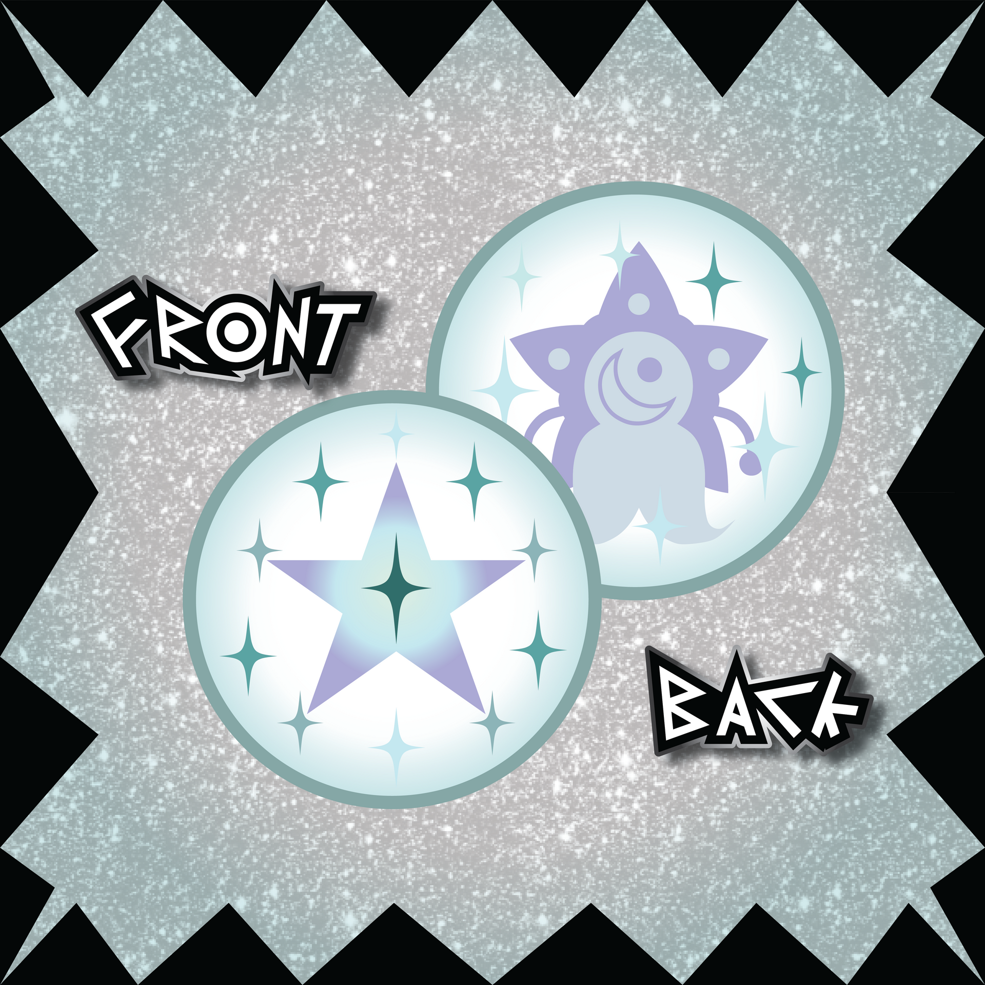 Silver Star Blessing Charm