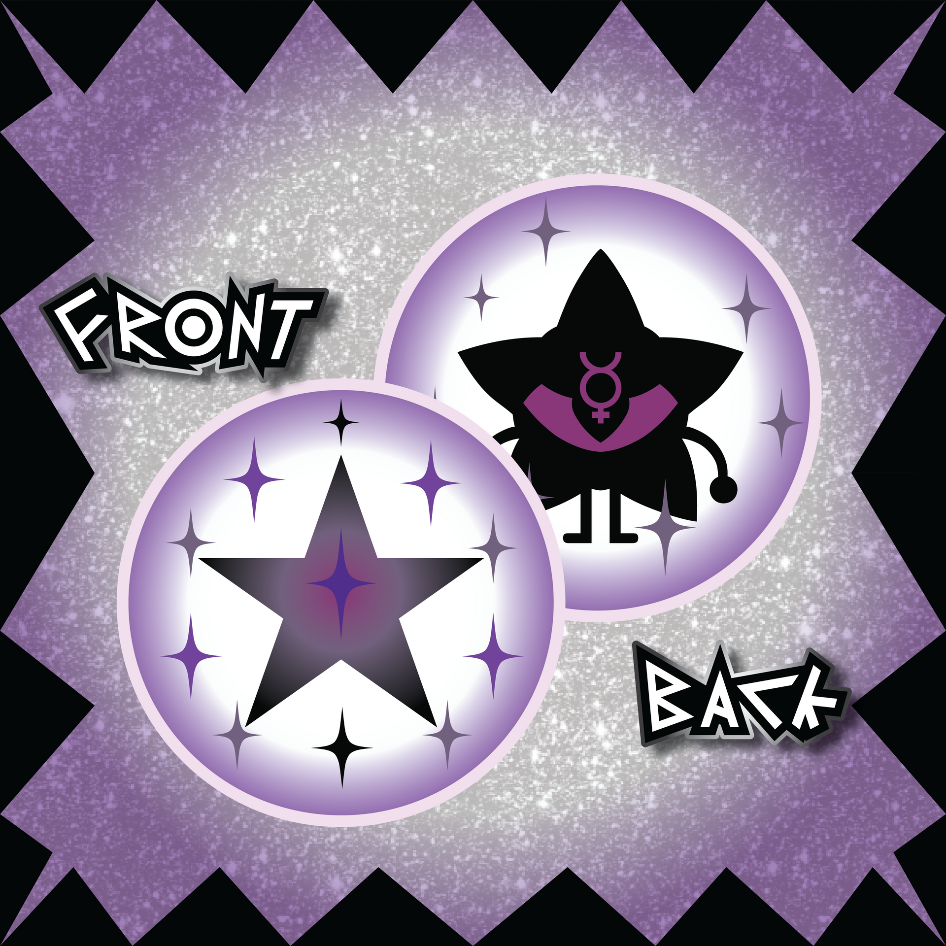 Black Star Blessing Charm