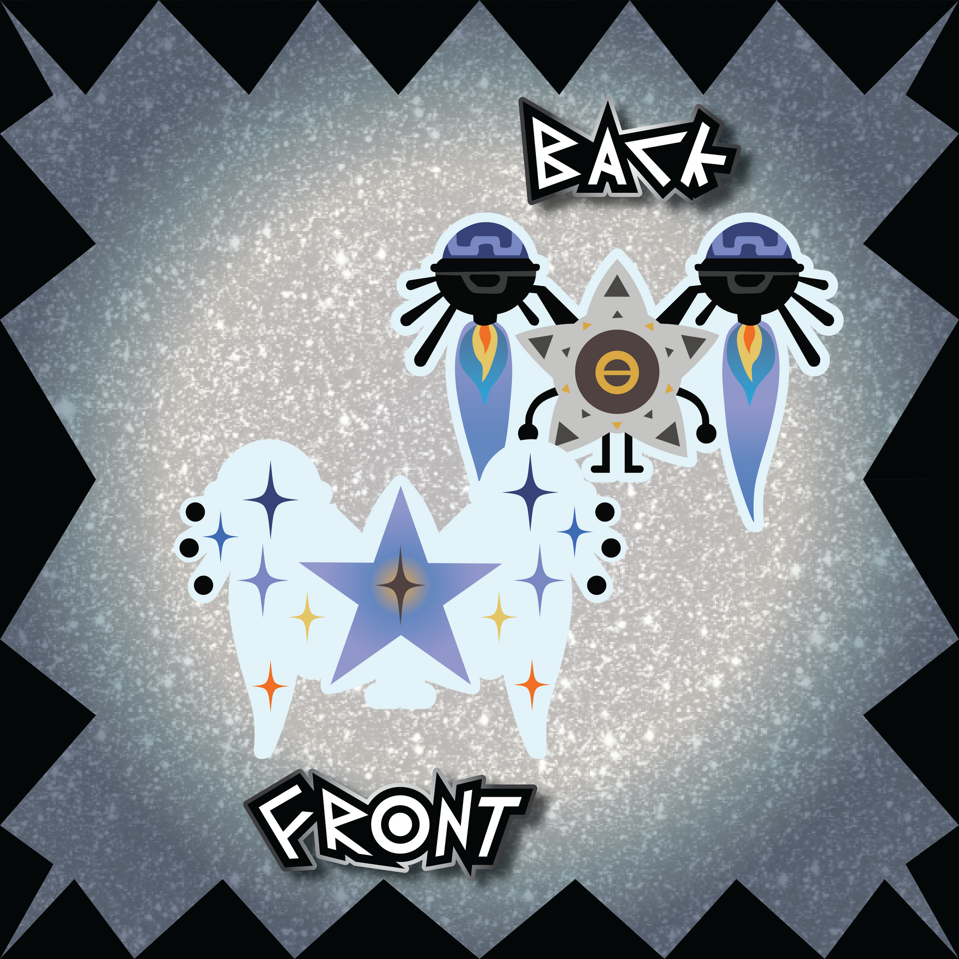 Metal Star Blessing Charm