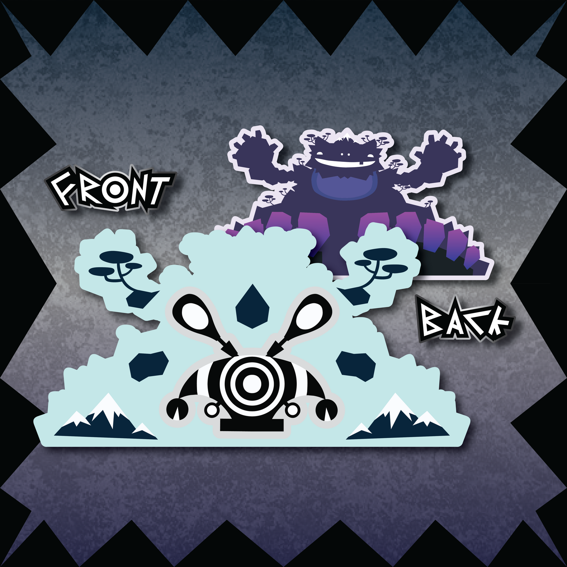 Mountain Minigame Shaker Charm