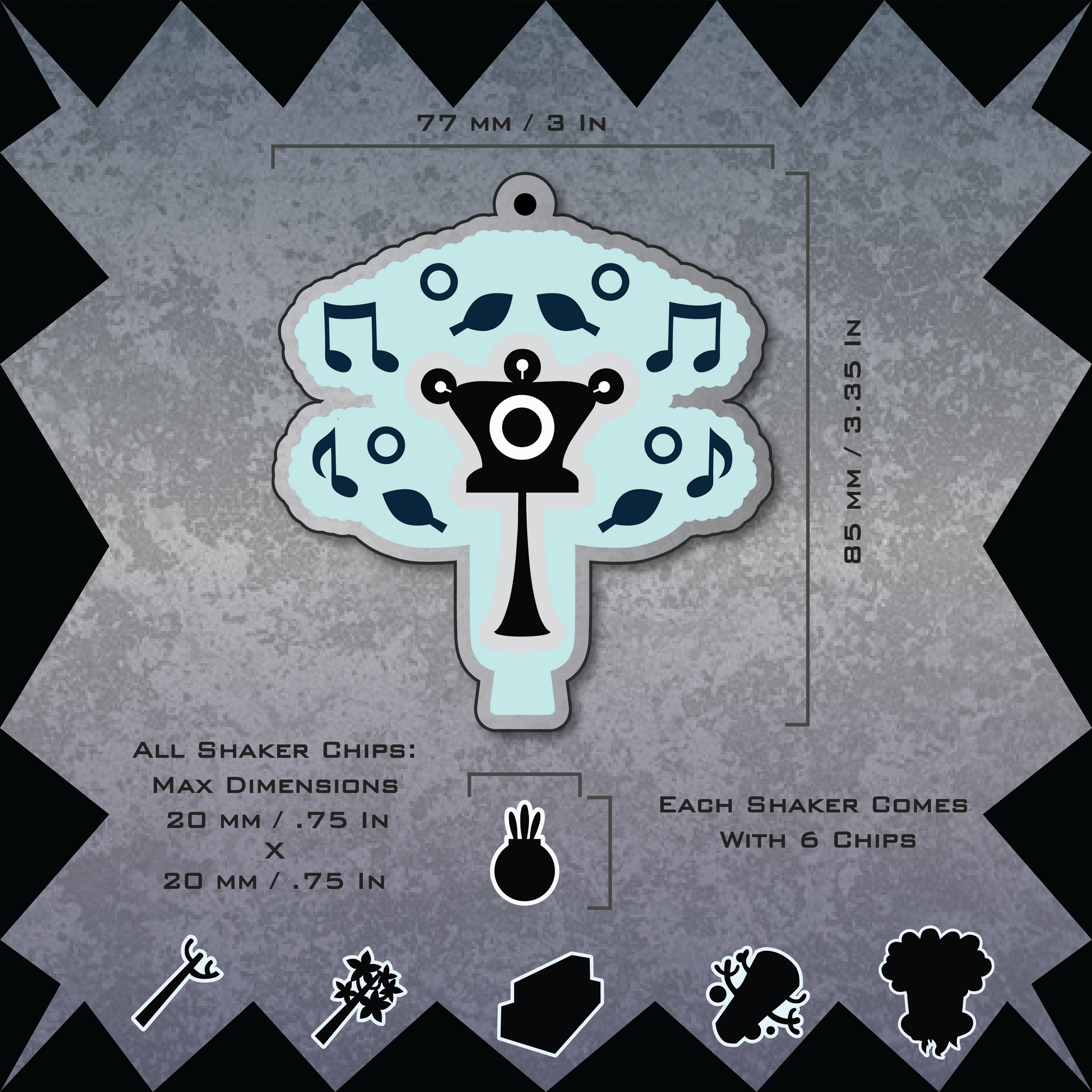 Tree Minigame Shaker Charm