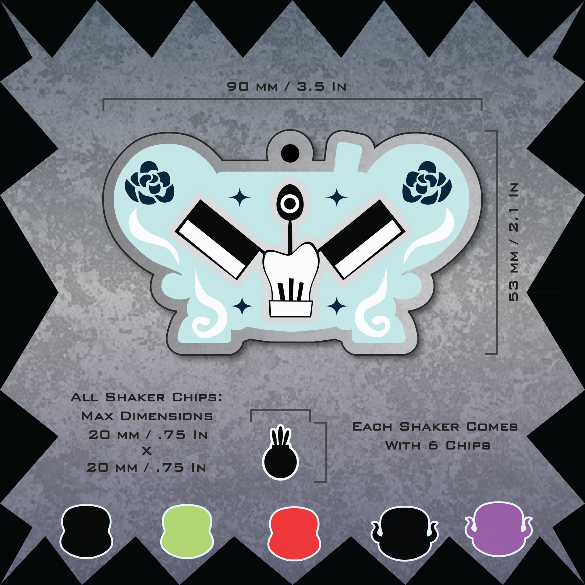 Cooking Minigame Shaker Charm