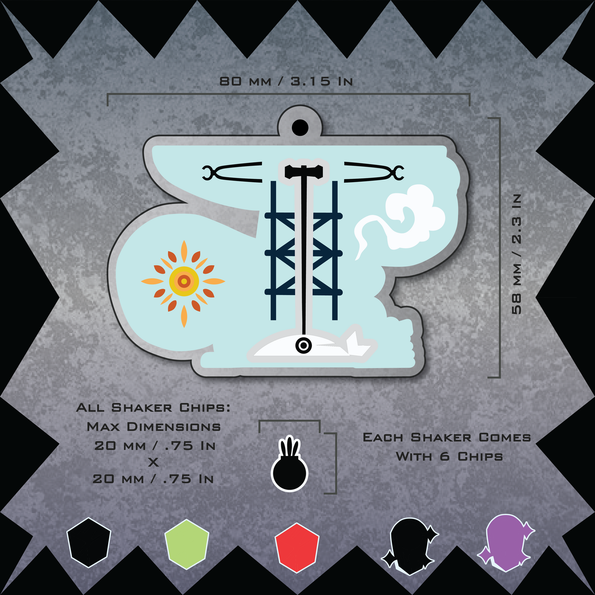 Forge Minigame Shaker Charm