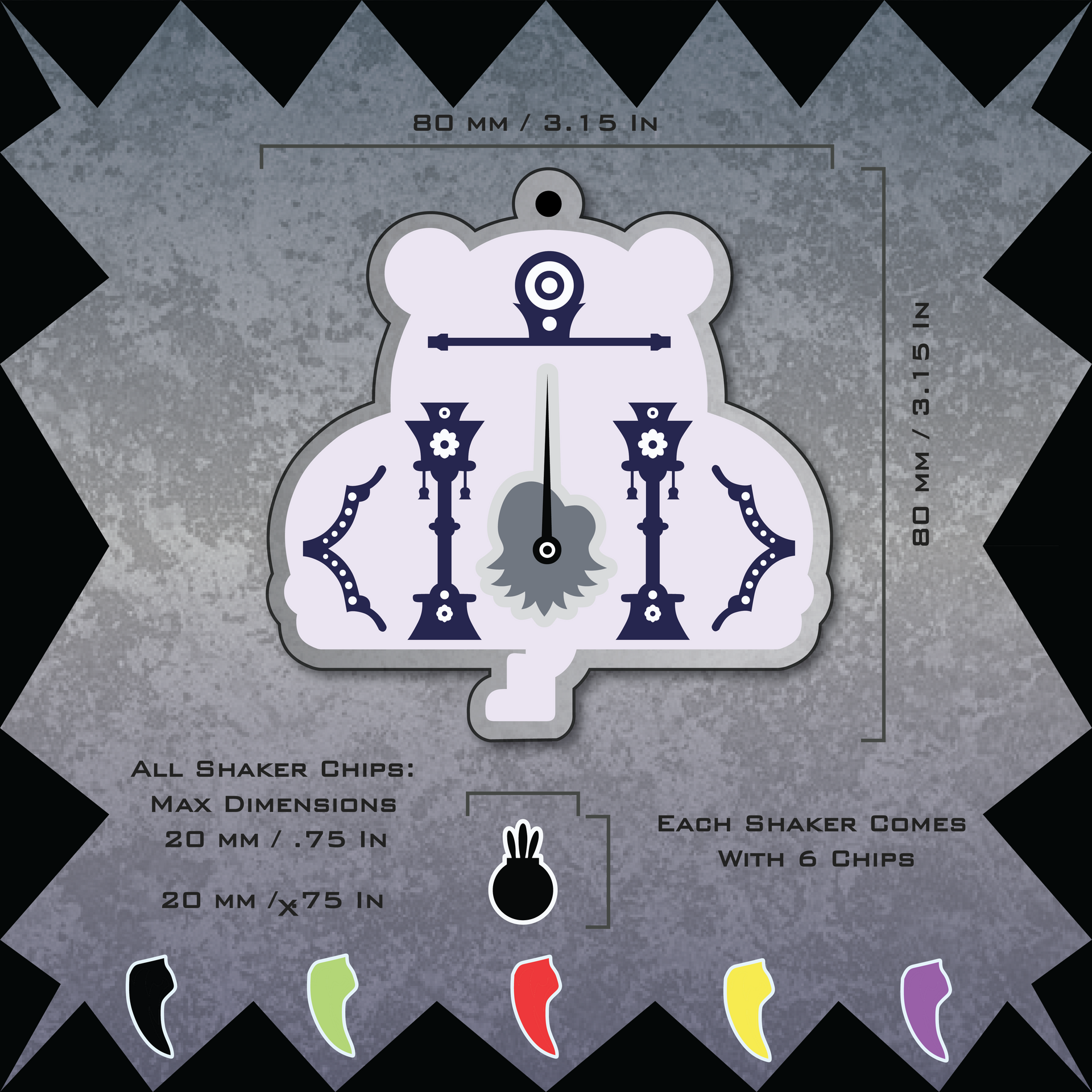 Bell Minigame Shaker Charm