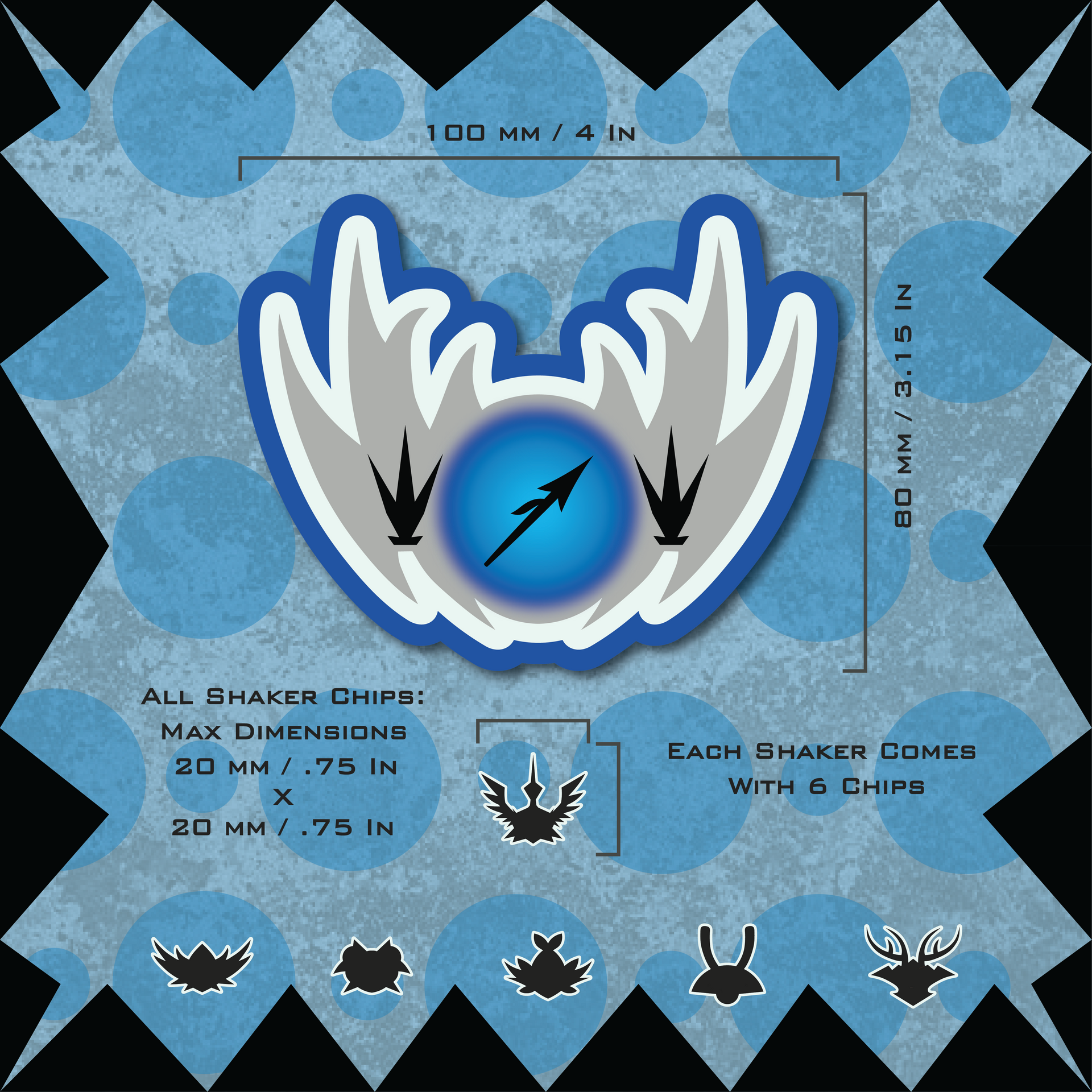 Spear Class Shaker Charm