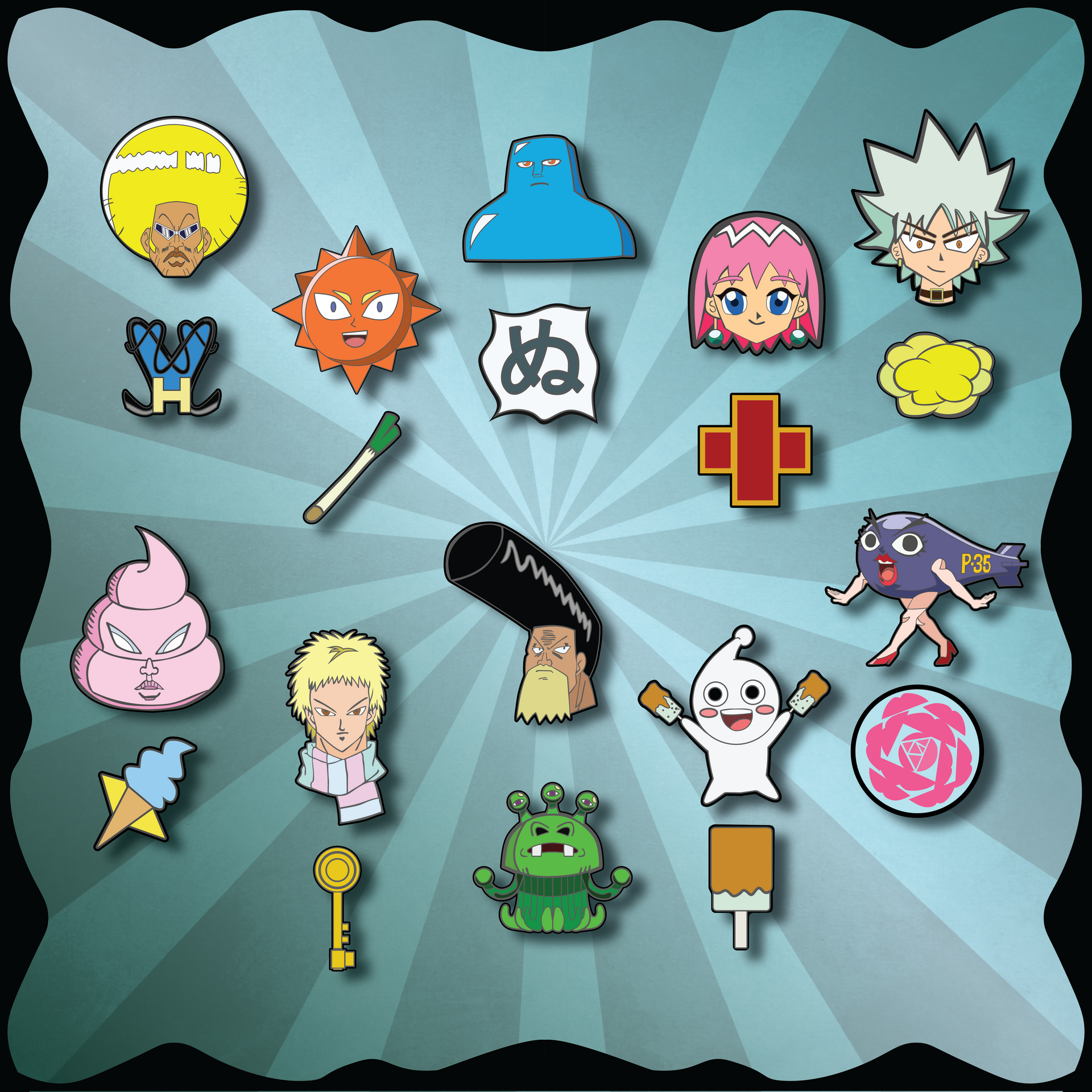 Hair Rebels Stack Charm Bundles