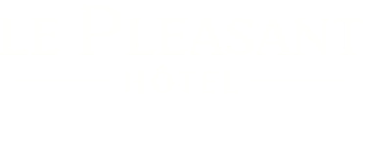 Logo Le Pleasant Hôtel et Café.