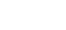 Logo Le Pleasant Hôtel et Café.