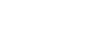 Logo Le Pleasant Hôtel et Café.
