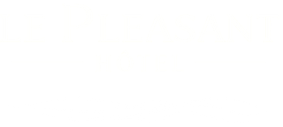 Logo Le Pleasant Hôtel et Café.