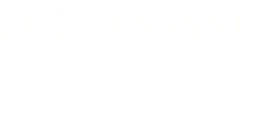 Logo Le Pleasant Hôtel et Café.