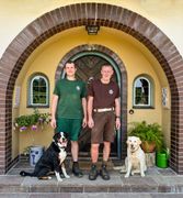 Ansicht vom Buchberghof Tegernsee Bauernhof und Obstgarten