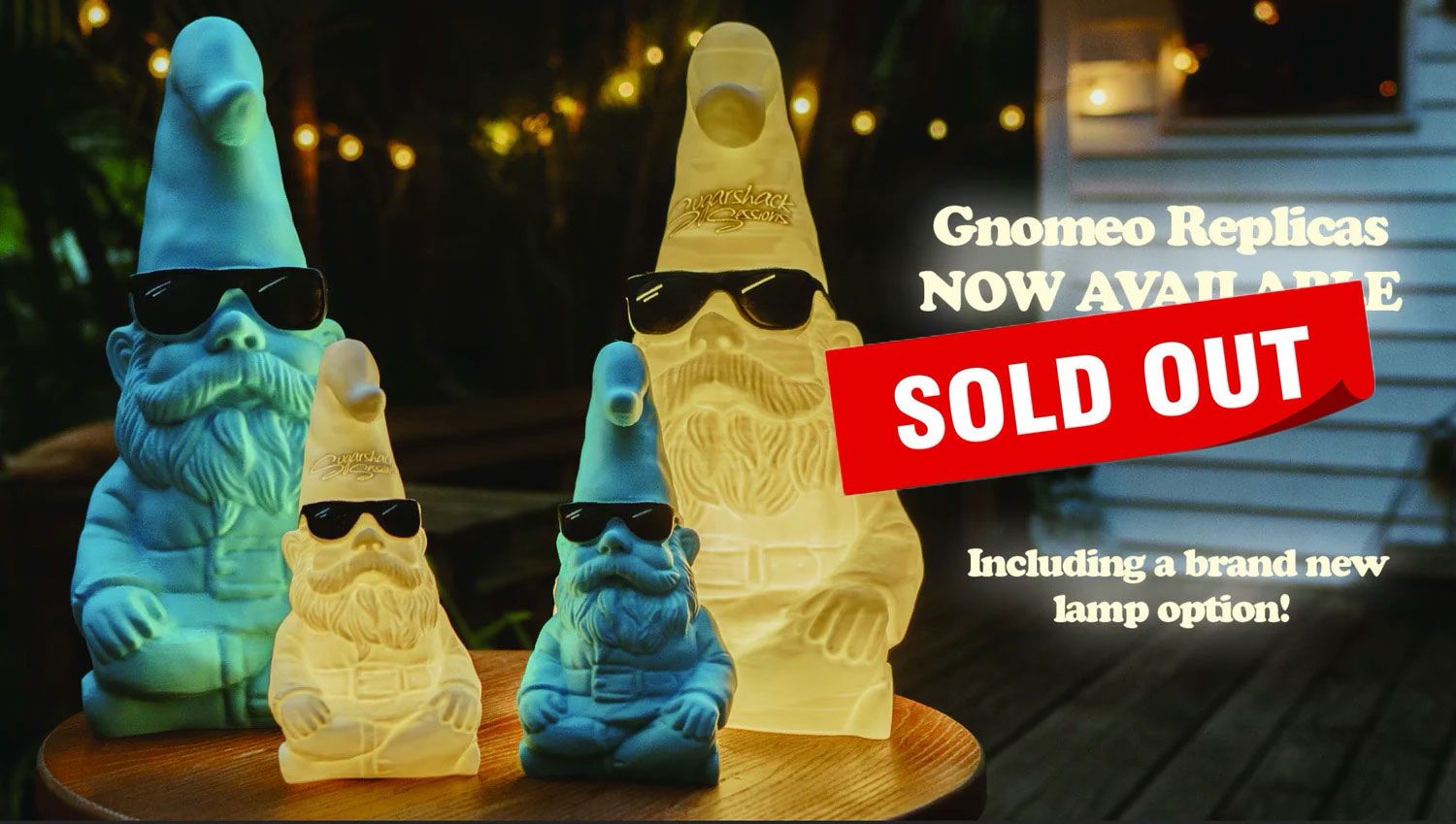 Gnomeo Lamps - Sugarshack Sessions