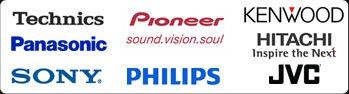 AV sales - Twickenham, Greater London - Thames Audio Video - Technics, pioneer, kenwood, Panasonic, Hitachi, Sony, Philips and JVC logo
