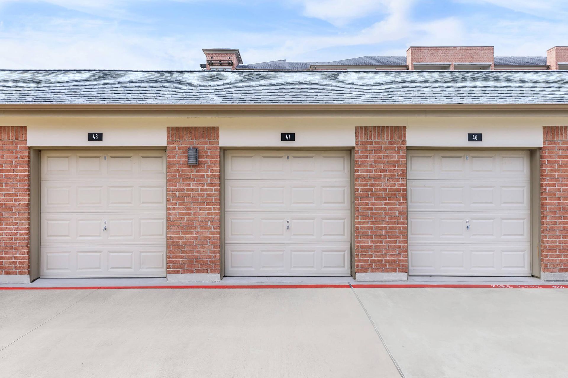 Garages at San Marino.