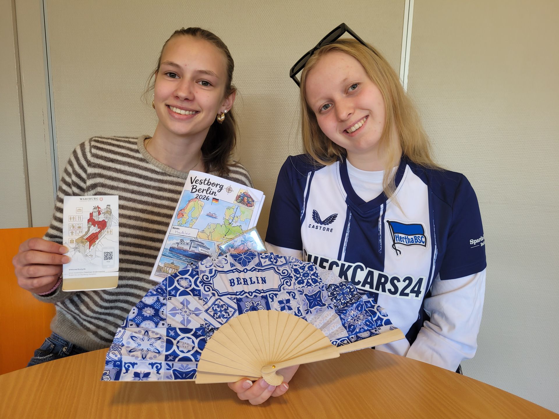 Vg2 kom tysdag attende til Vestborg etter klasseturen til Tyskland.