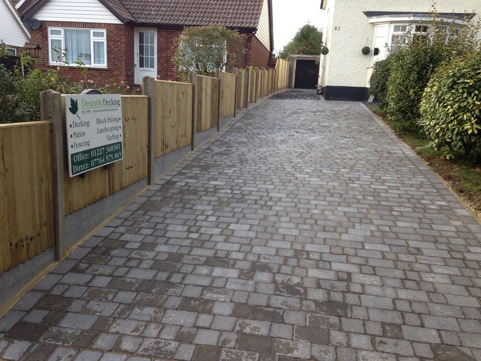 Block paving