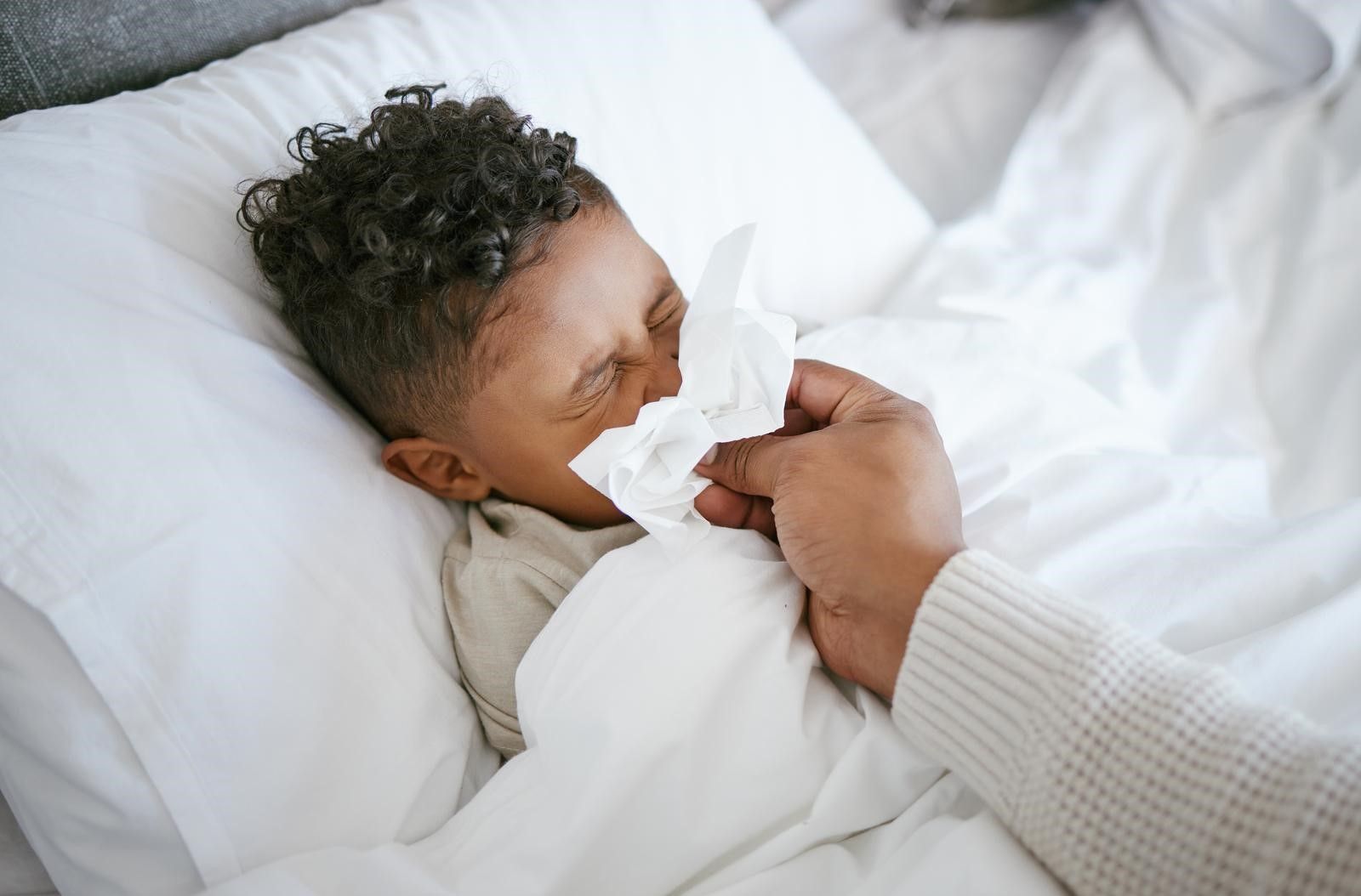 What nose and allergy problems do ENT doctors treat in children?