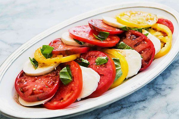 Vegetable Salad on Plate