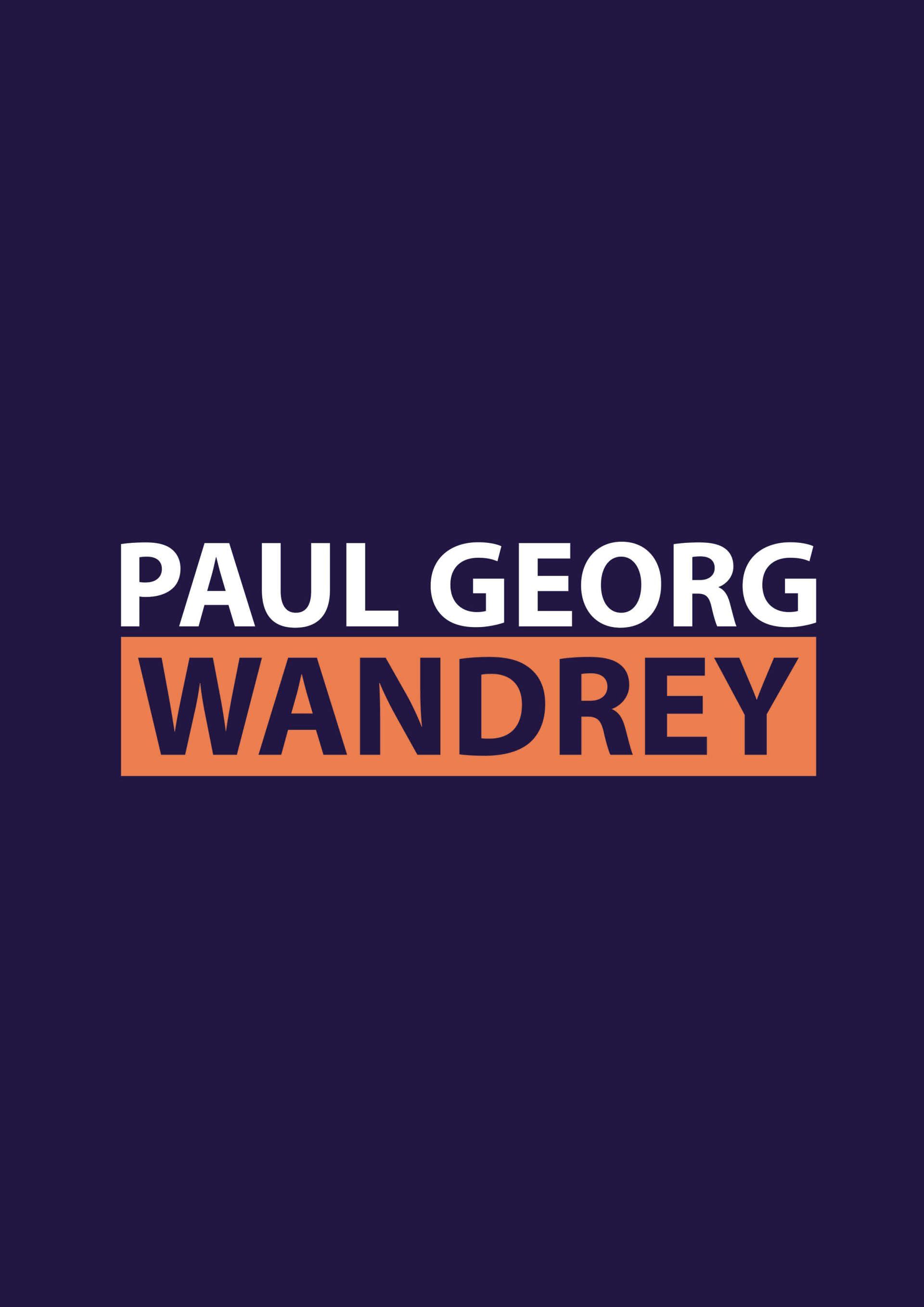 Logo Paul Georg Wandrey Oberbürgermeister für Darmstadt