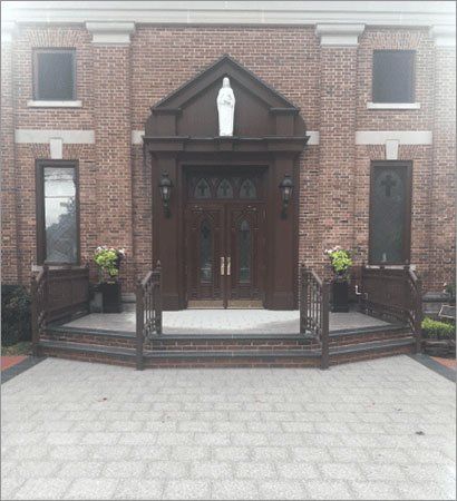 St Clare's Church steps renovation — Concrete Contractors in Staten Island, NY
