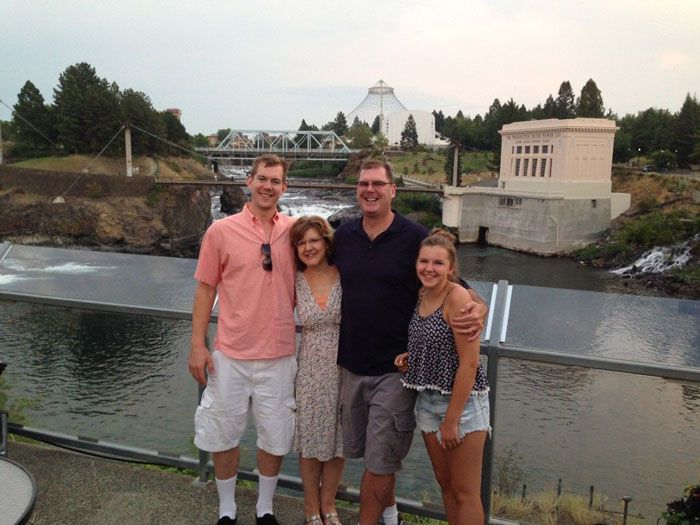 Tim Nicholas With Family — Deer Park, WA — 20/20 Exteriors