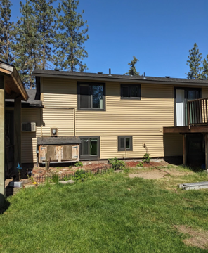 New vinyl siding project that we just completed in Suncrest. Back View