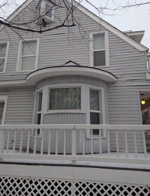 Mastic Carvedwood Vinyl Siding, side