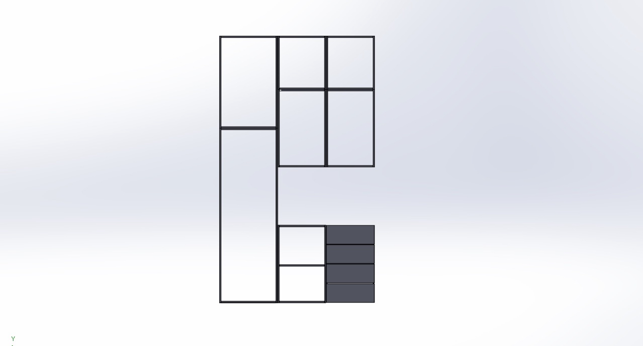 pieni keittiö 3d mallinnus
