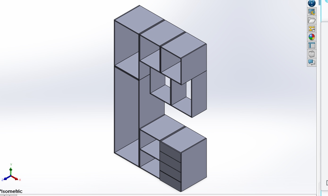 pieni keittiö 3dmallinnus