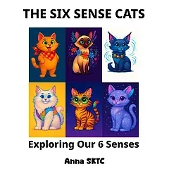 The six-sense cats educational ebook, free download for kids.