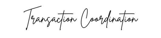 Transaction Coordination in script font.