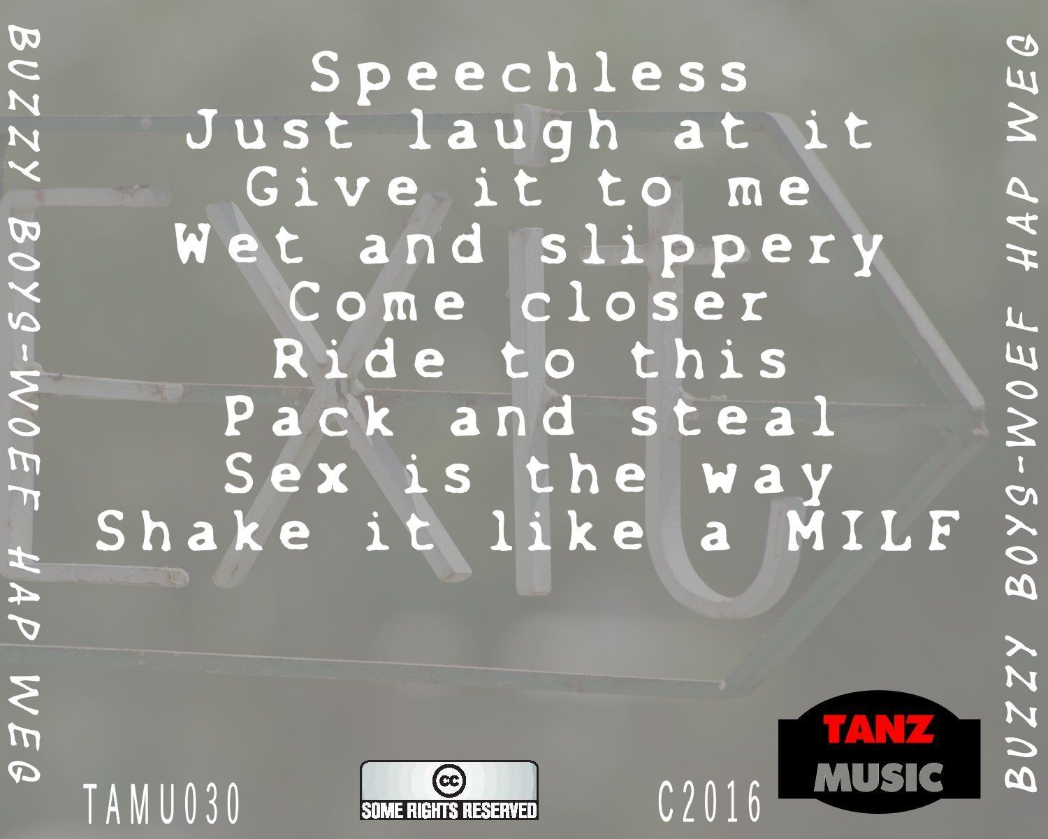 Buzzy Boys-Woef Hap Weg-Back