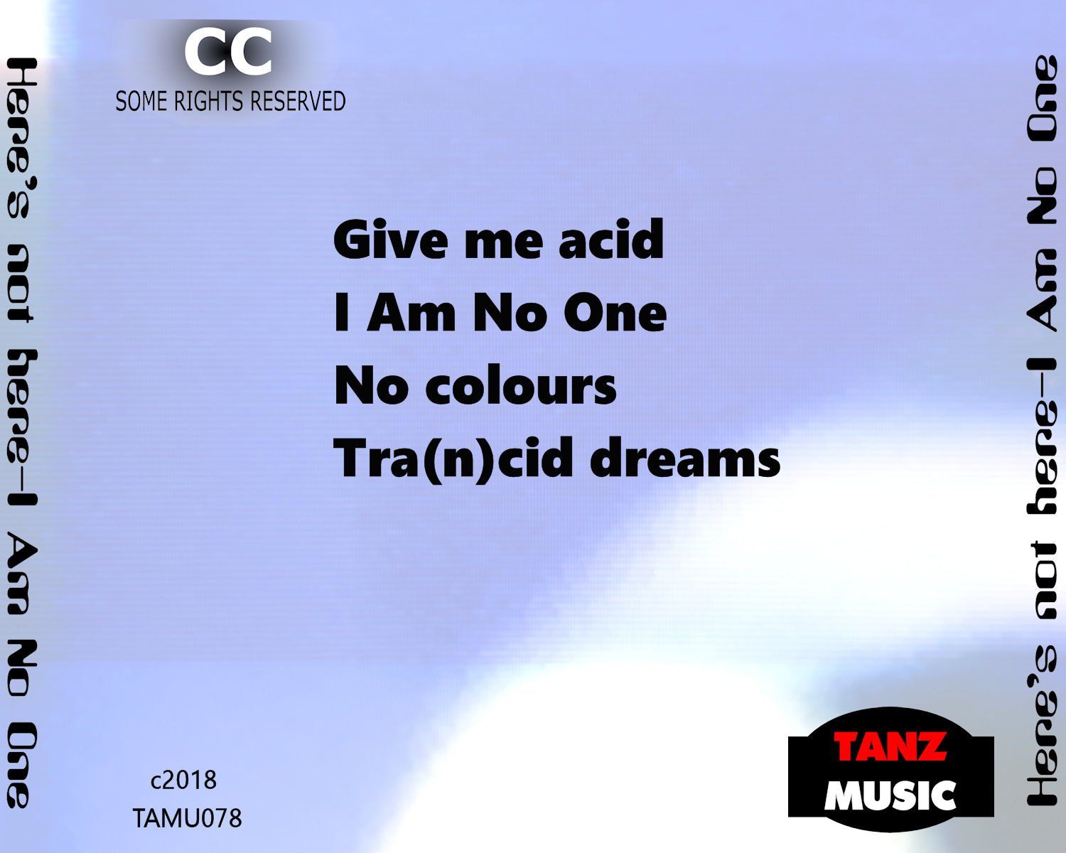 Here's not here-I Am No One-Back