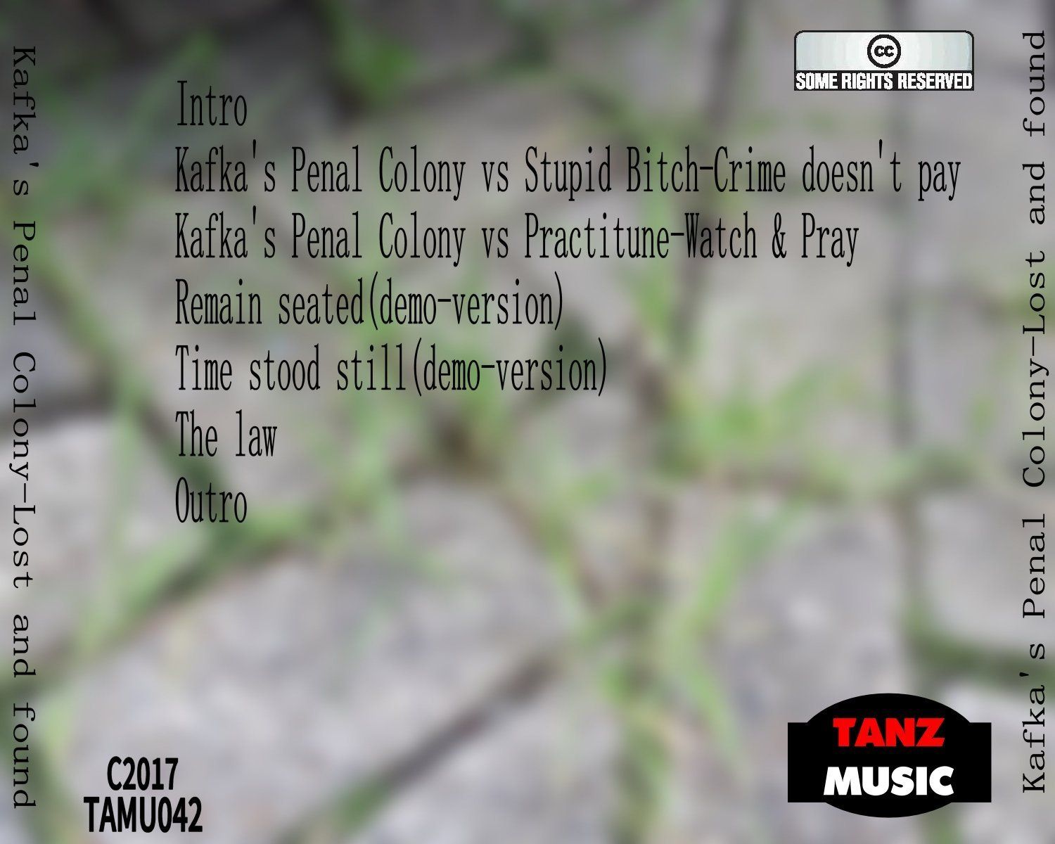 Kafka's Penal Colony-Lost and found-Back