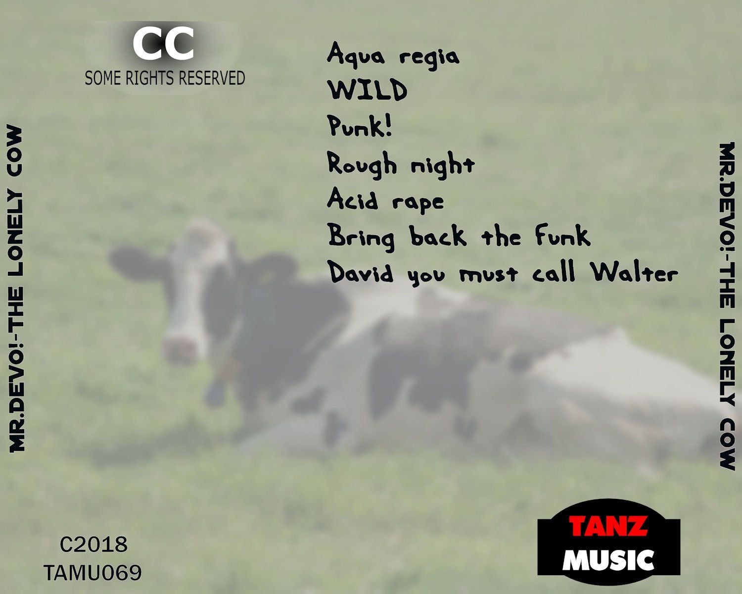 Mr.DeVo!-The lonely cow-Back