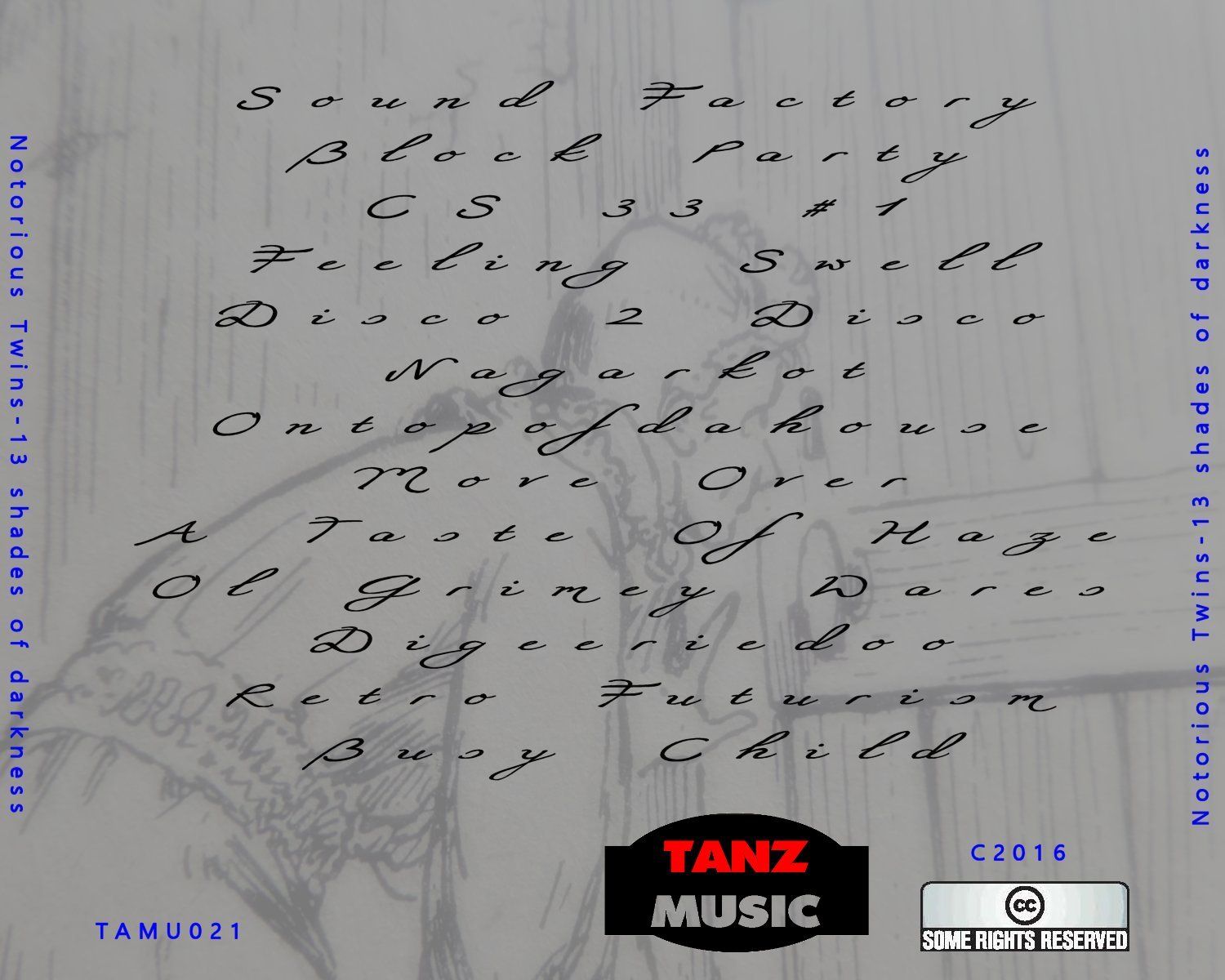 Notorious Twins-13 shades of darkness-Back