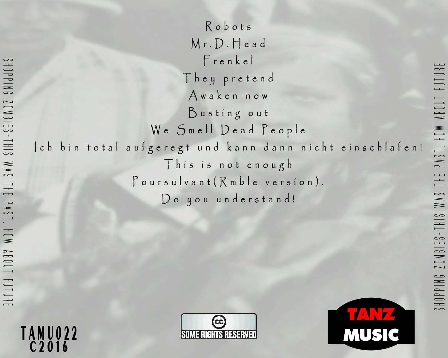 Shopping Zombies-This Was the Past, How About Future-Back