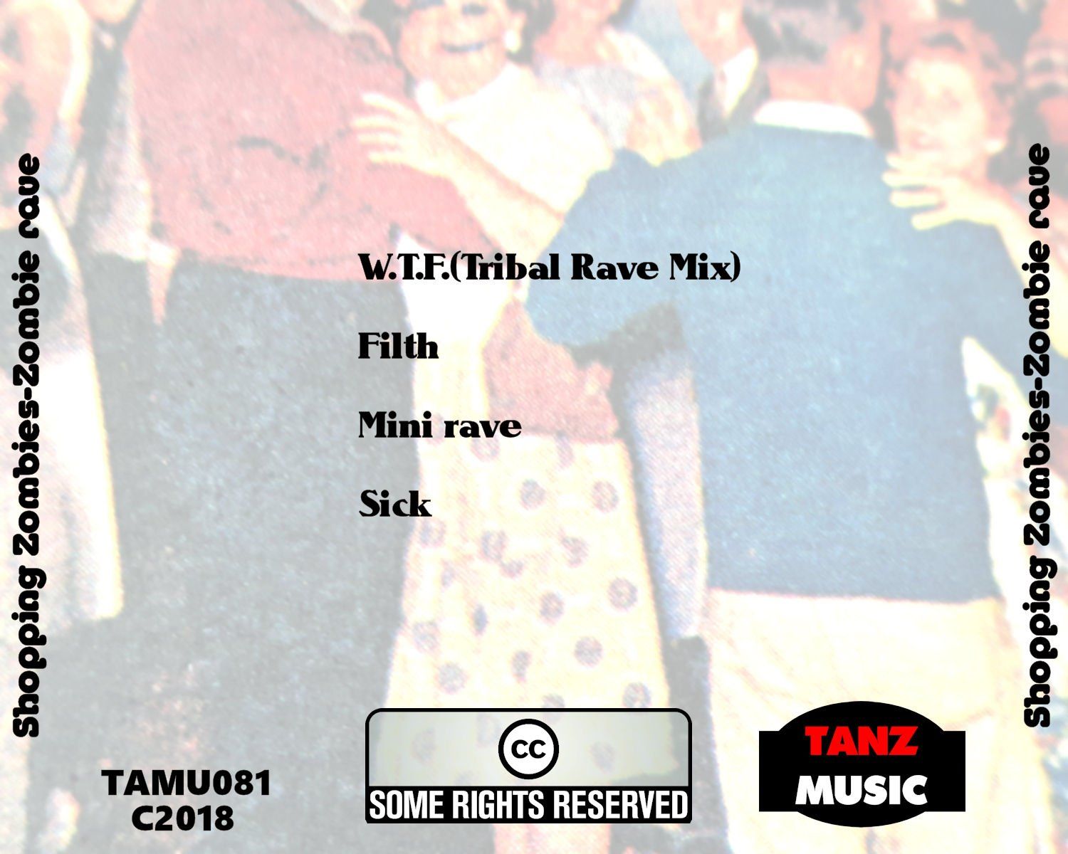 Shopping Zombies-Zombie rave-Back