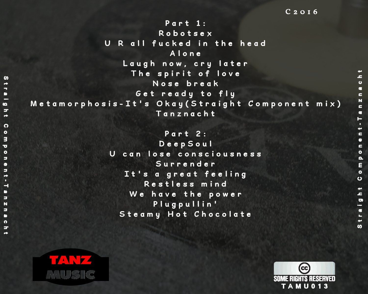 Straight Component-Tanznacht-Back