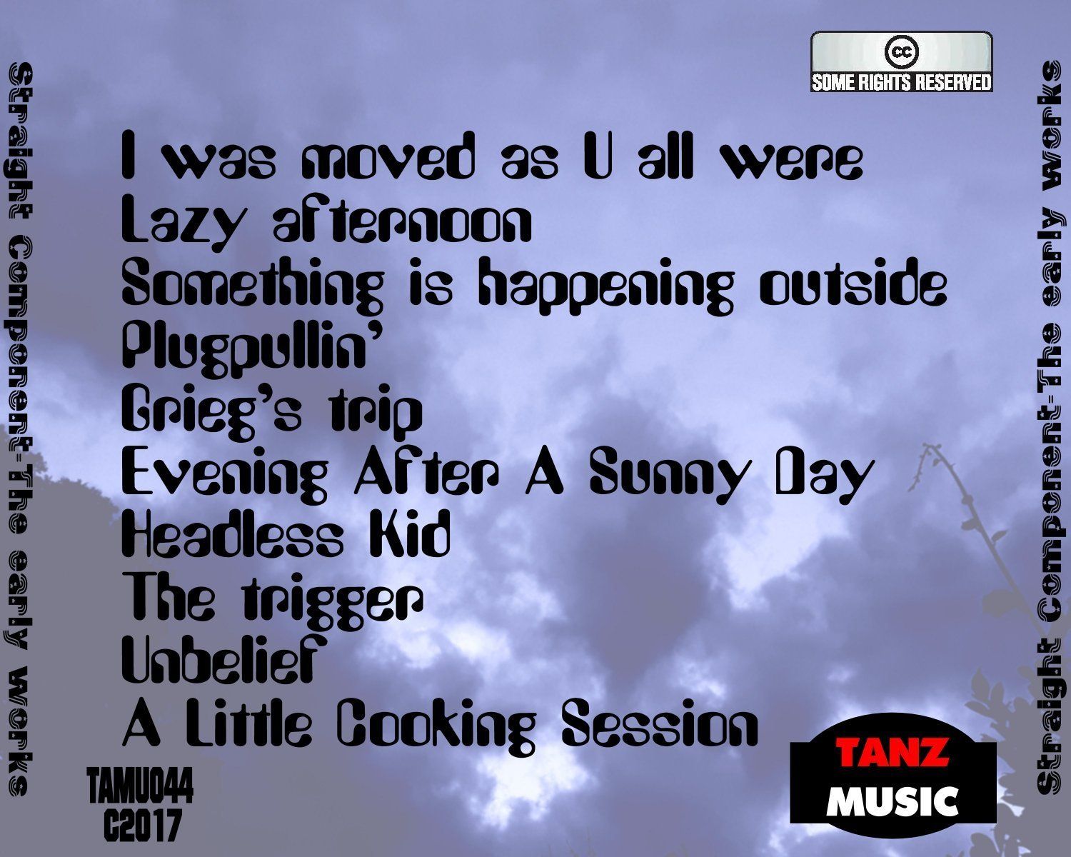 Straight Component-The early works-Back