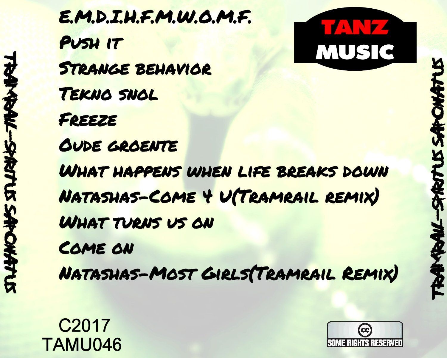 Tramrail-Spiritus Saponatus-Back