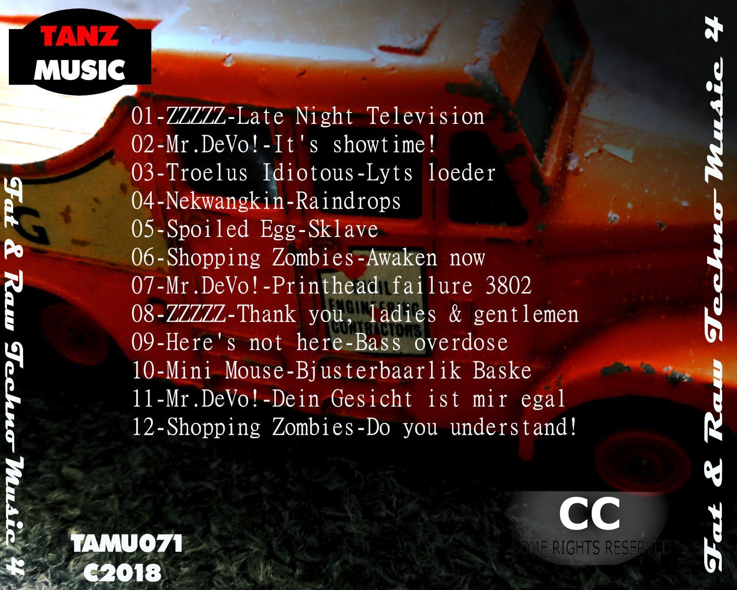 VA-Fat & Raw Techno Music 4-Back