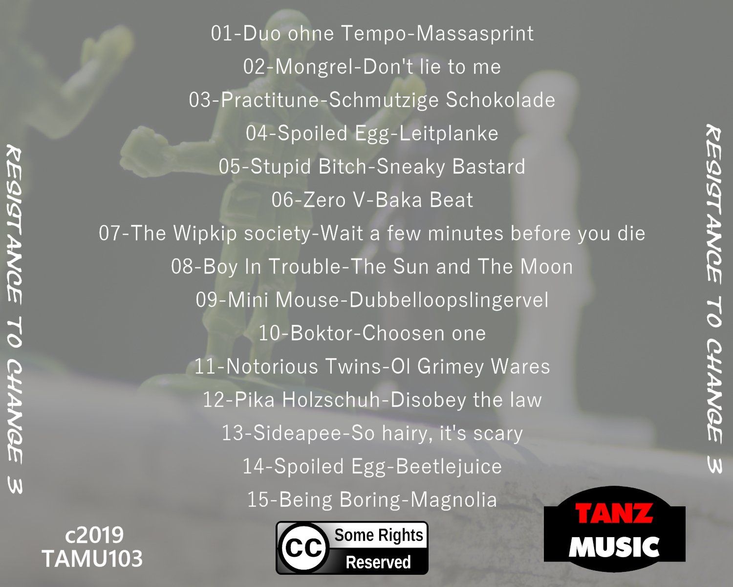 Resistance to change 3-Back