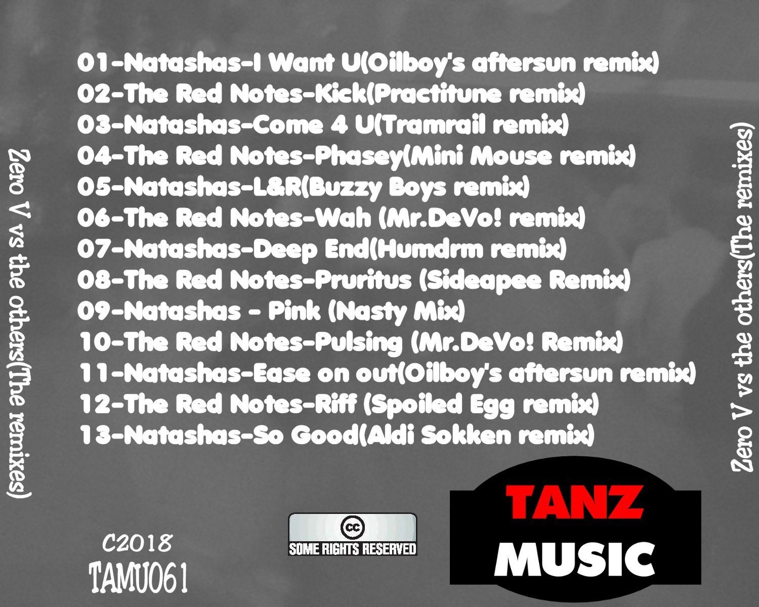 VA-Zero V vs the others(The remixes)-Back