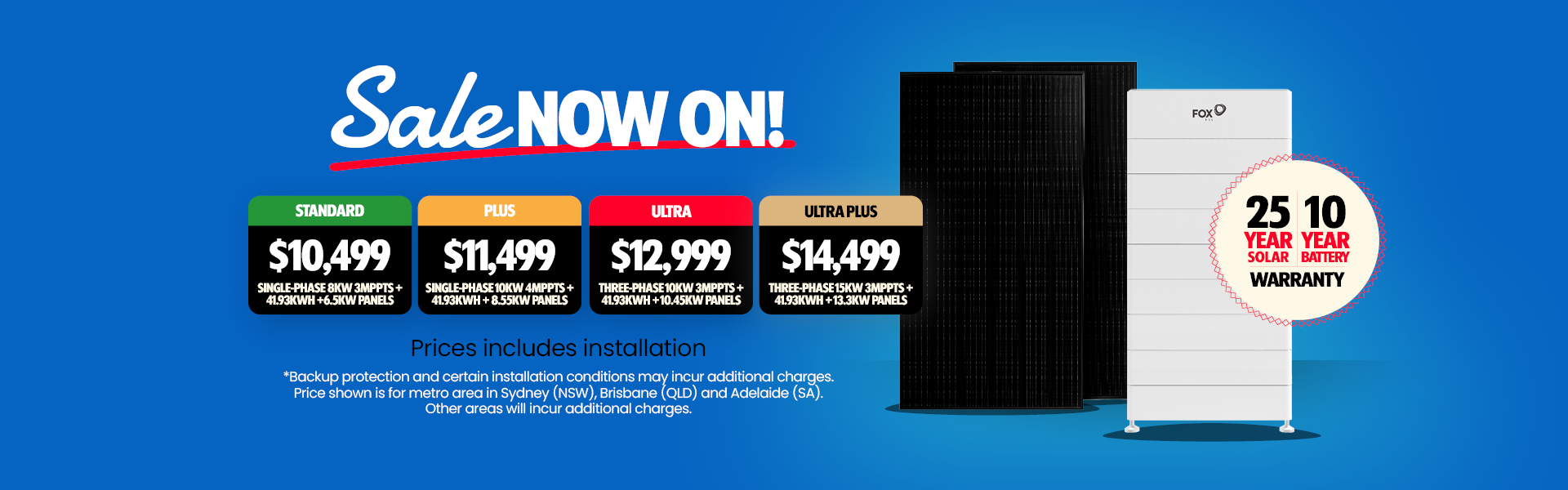 Solar and Battery Bundles | Australia's Largest Solar Battery Installer
